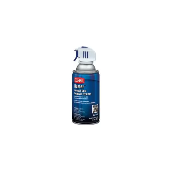 CRC Duster Aerosol Dust Removal System, 8 Wt Oz, Bottle, HFC, Clear Liquefied, Crc, Mfr#: 14085